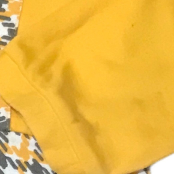 Mustard Yellow Long Sleeve Cotton Dress - Picture 5 of 5